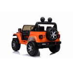 Elektrické autíčko Jeep Wrangler Rubicon 4x45W - oranžová